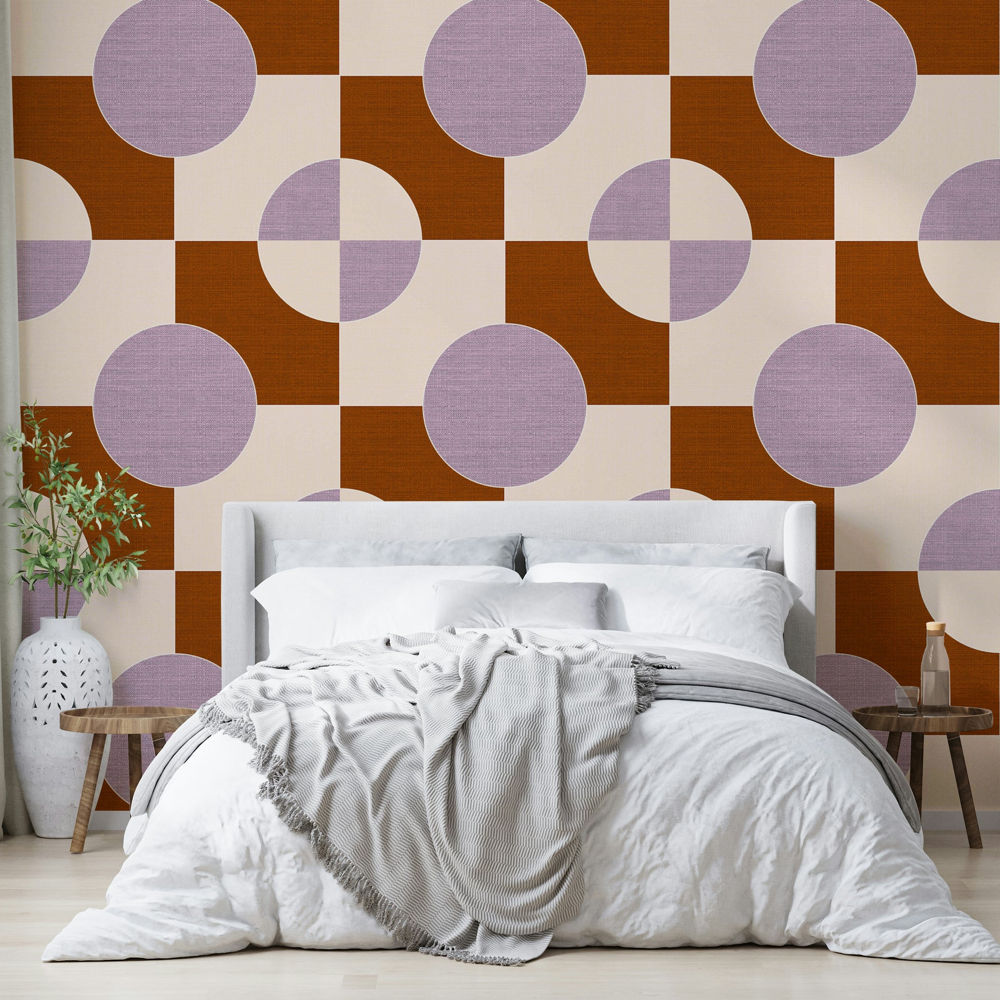 Black and beige geometric design for modern homes

