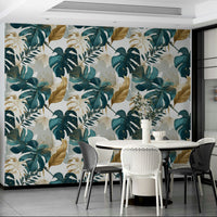 Urban Jungle Dream mural for biophilic interiors

