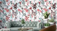 Hakuna Wallpaper with tribal-inspired pattern

