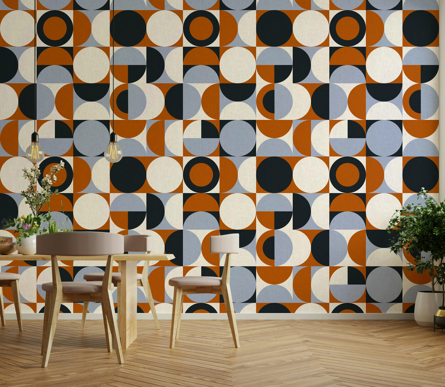 Abstract Mescolanza Wallpaper close-up with tonal layering

