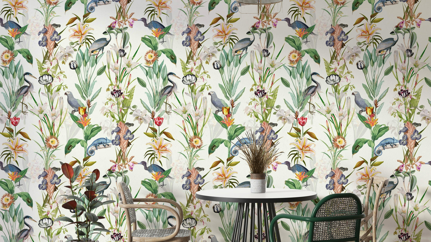 Sweet Dream Wallpaper with soft pastel shapes

