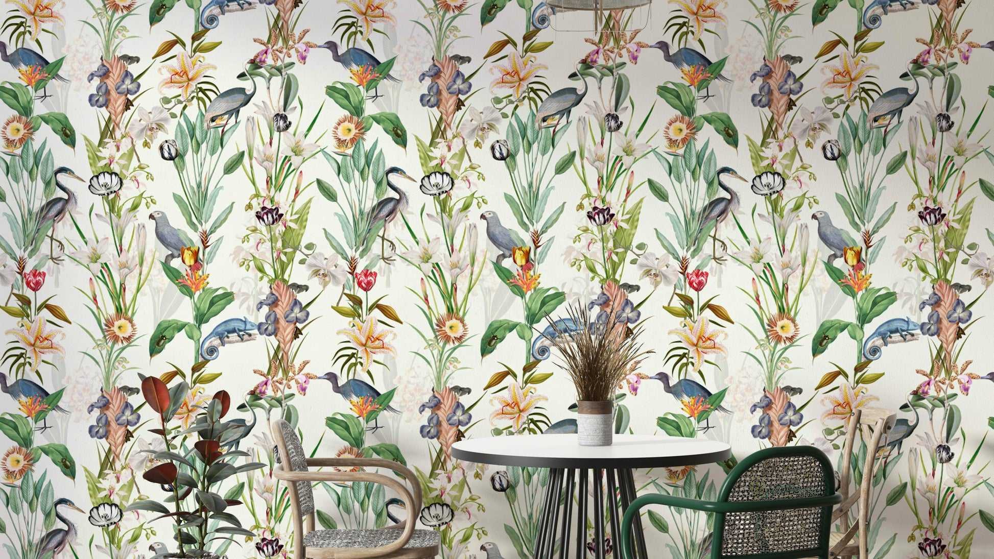 Sweet Dream Wallpaper with soft pastel shapes

