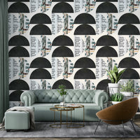 Close‑up of uplifting words and layered textures wallpaper

