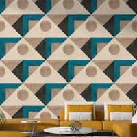 Wallpaper for walls with modern retro charm

