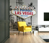 Las Vegas neon sign mural wallpaper for walls

