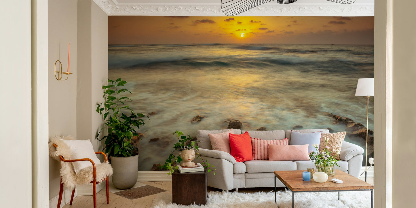 Seaside calm in Palmachim wall mural

