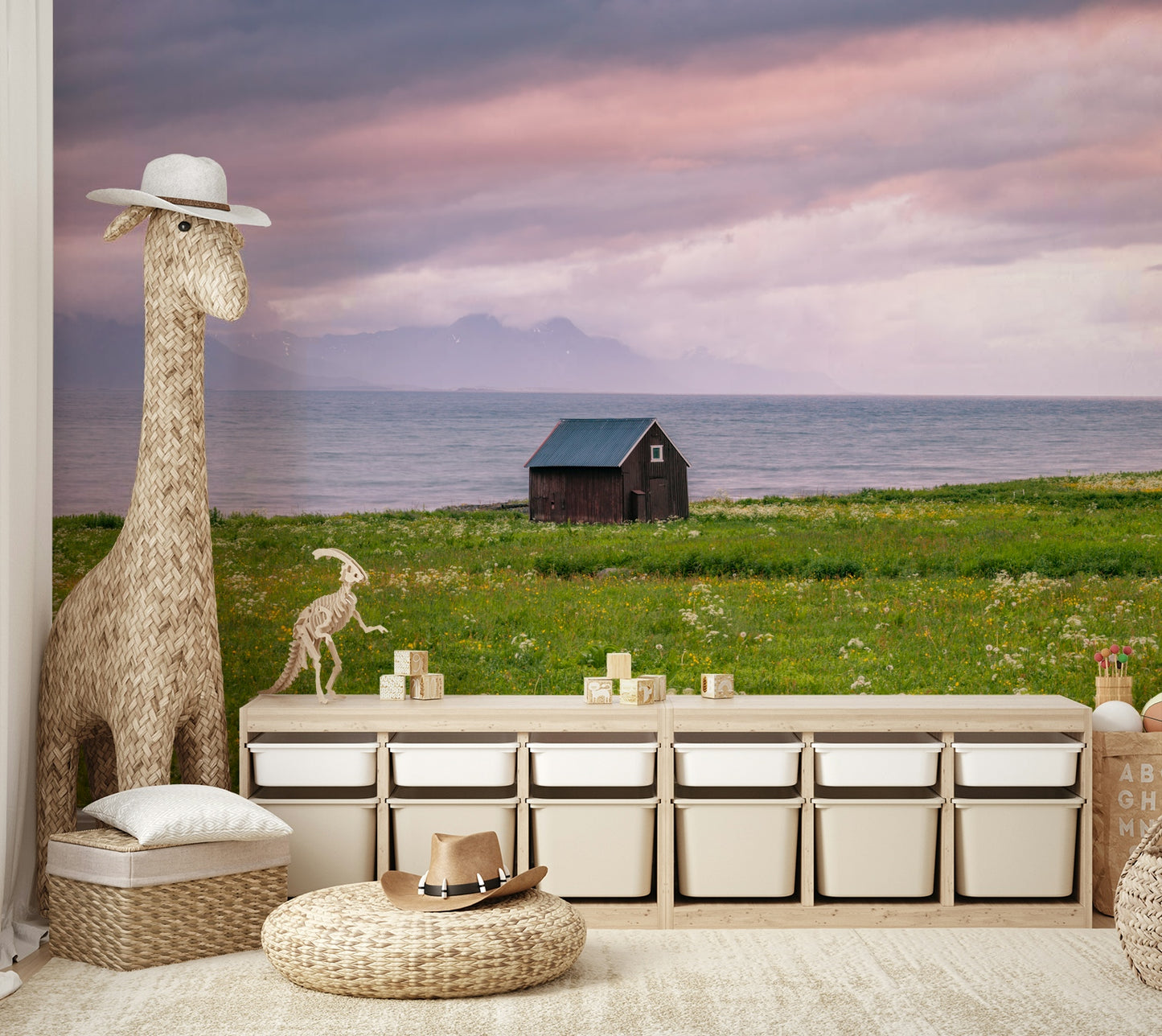 Ideal for bedrooms, living rooms, or sunrooms with a coastal theme

