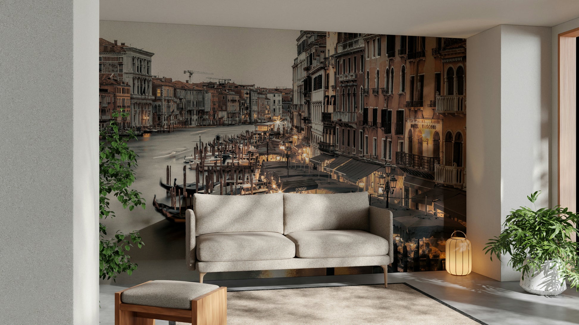 Venice’s timeless beauty brought to your walls with soft tones

