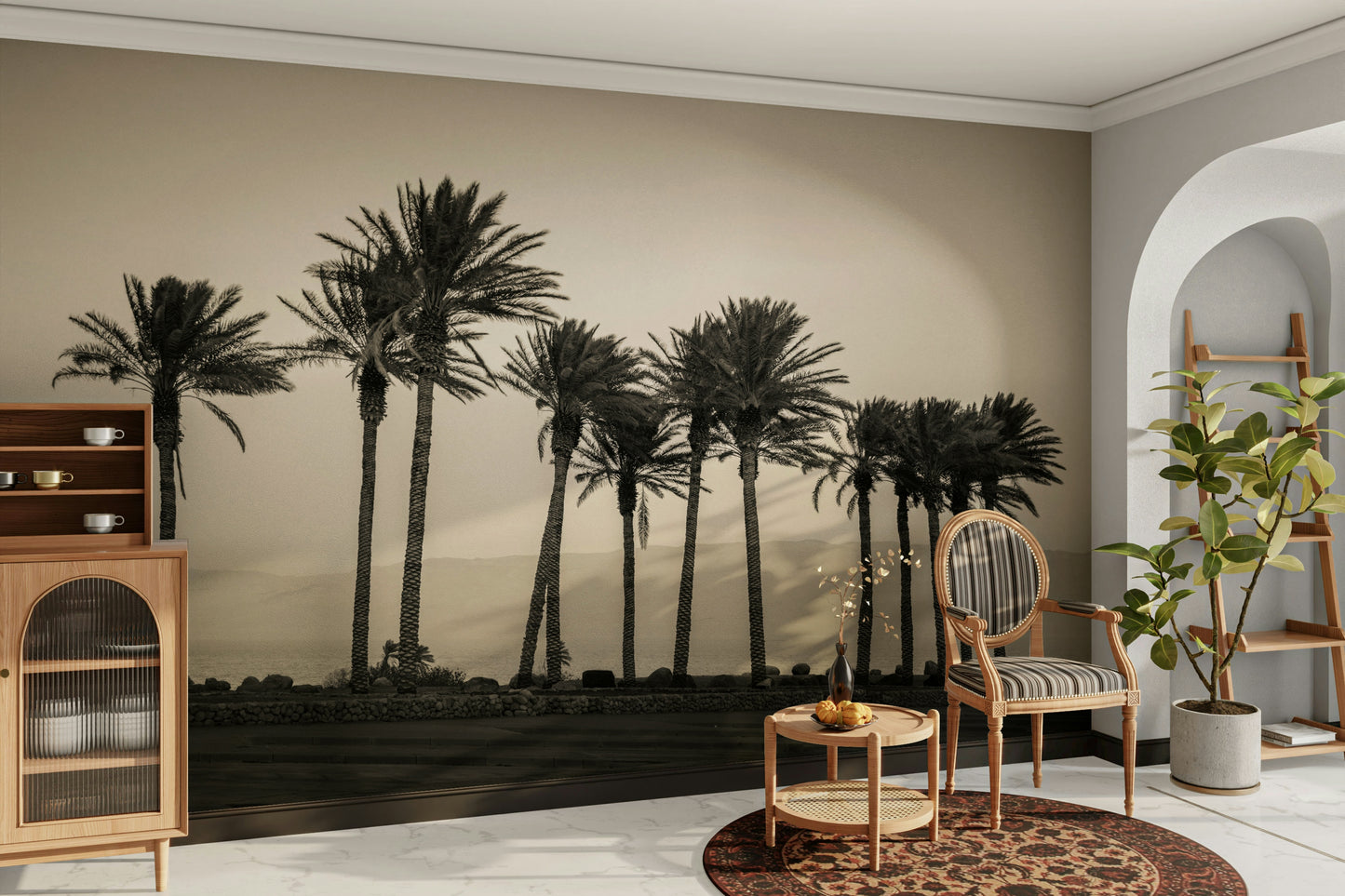 Ideal wallpaper for walls offering a peaceful coastal vibe

