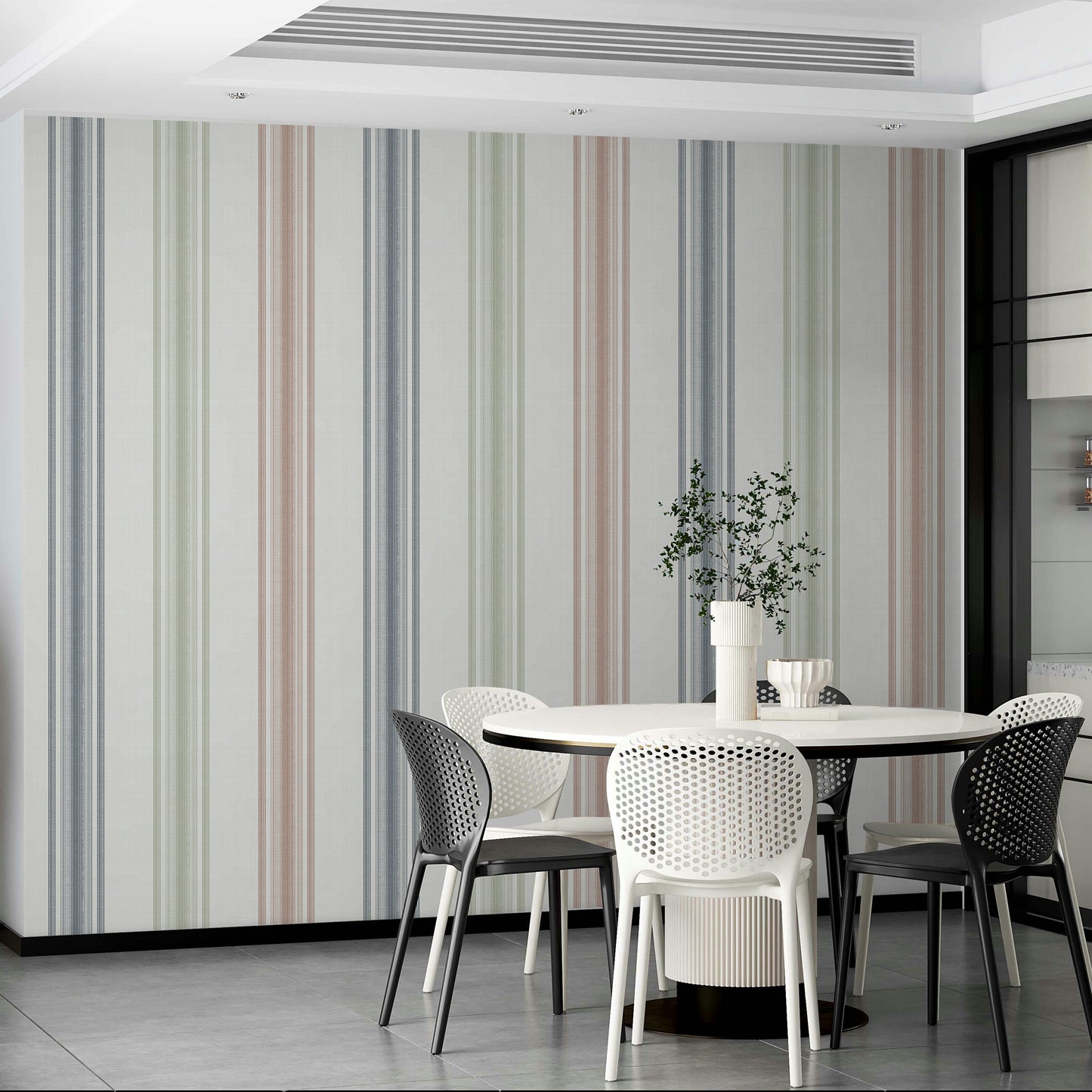Classic country stripes wallpaper for walls
