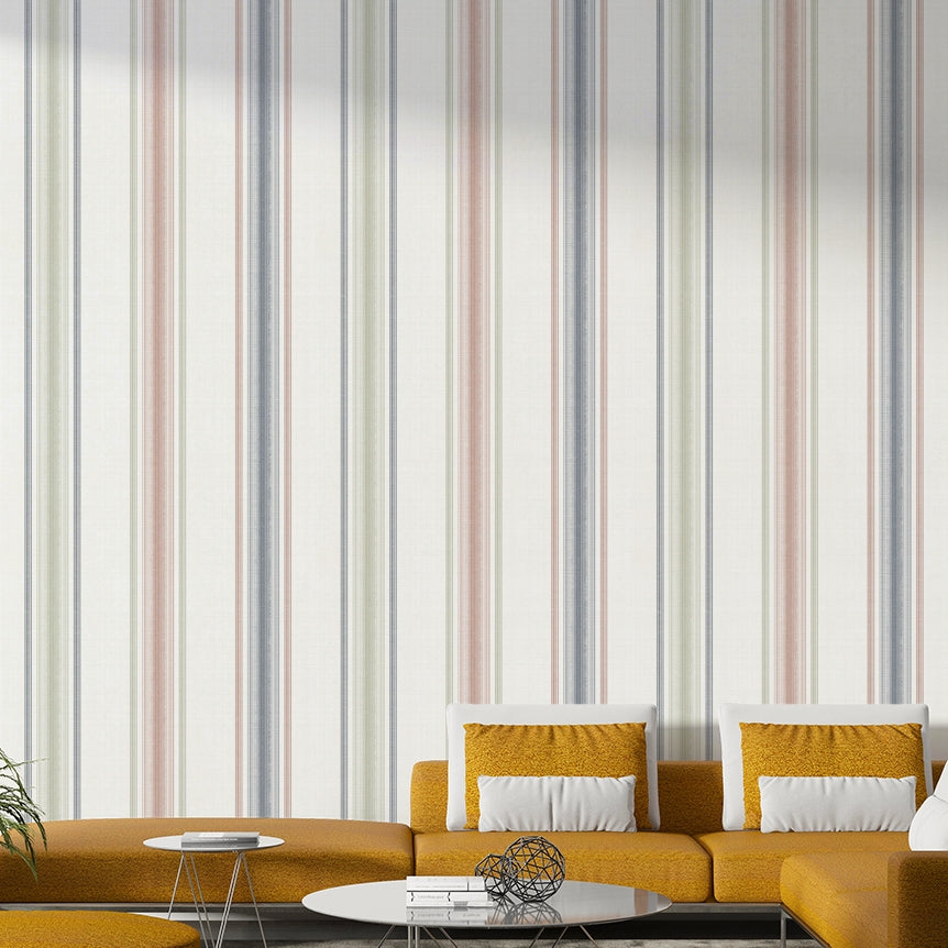 Rustic farmhouse-inspired wallpaper

