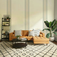 Farmhouse-inspired wallpaper

