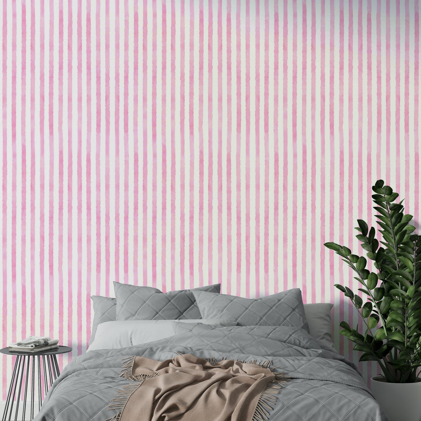Subtle textured wallpaper for cozy rooms

