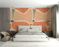 Geometric terracotta design for walls

