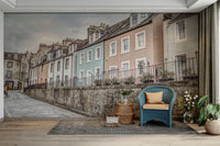 Soft hues and charming architecture

