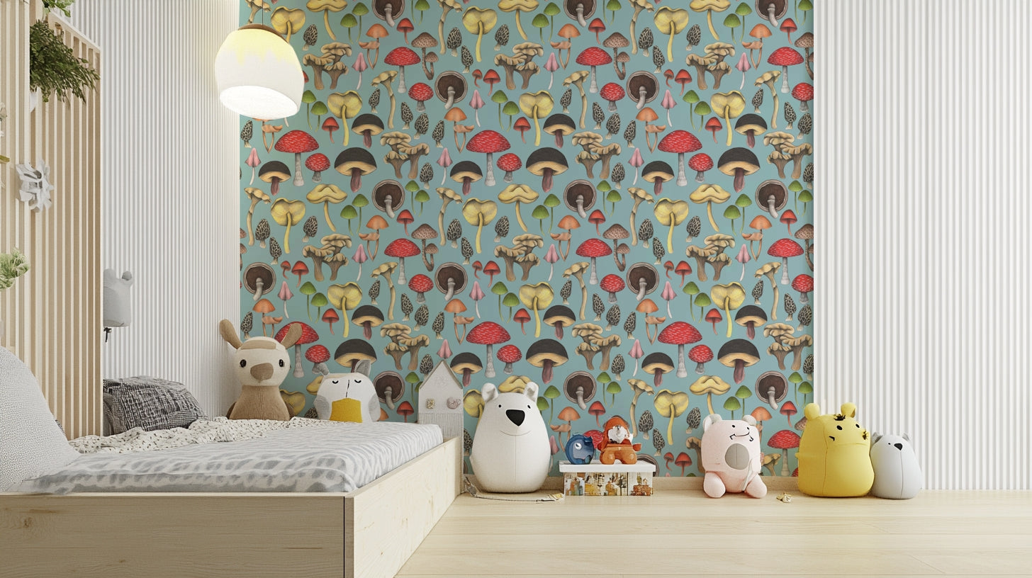 Storybook style wallpaper for walls
