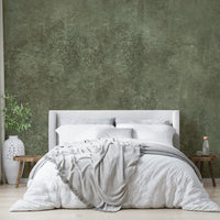 Mottled Mood olive mural wallpaper
