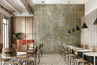 Distressed linen pattern wall mural

