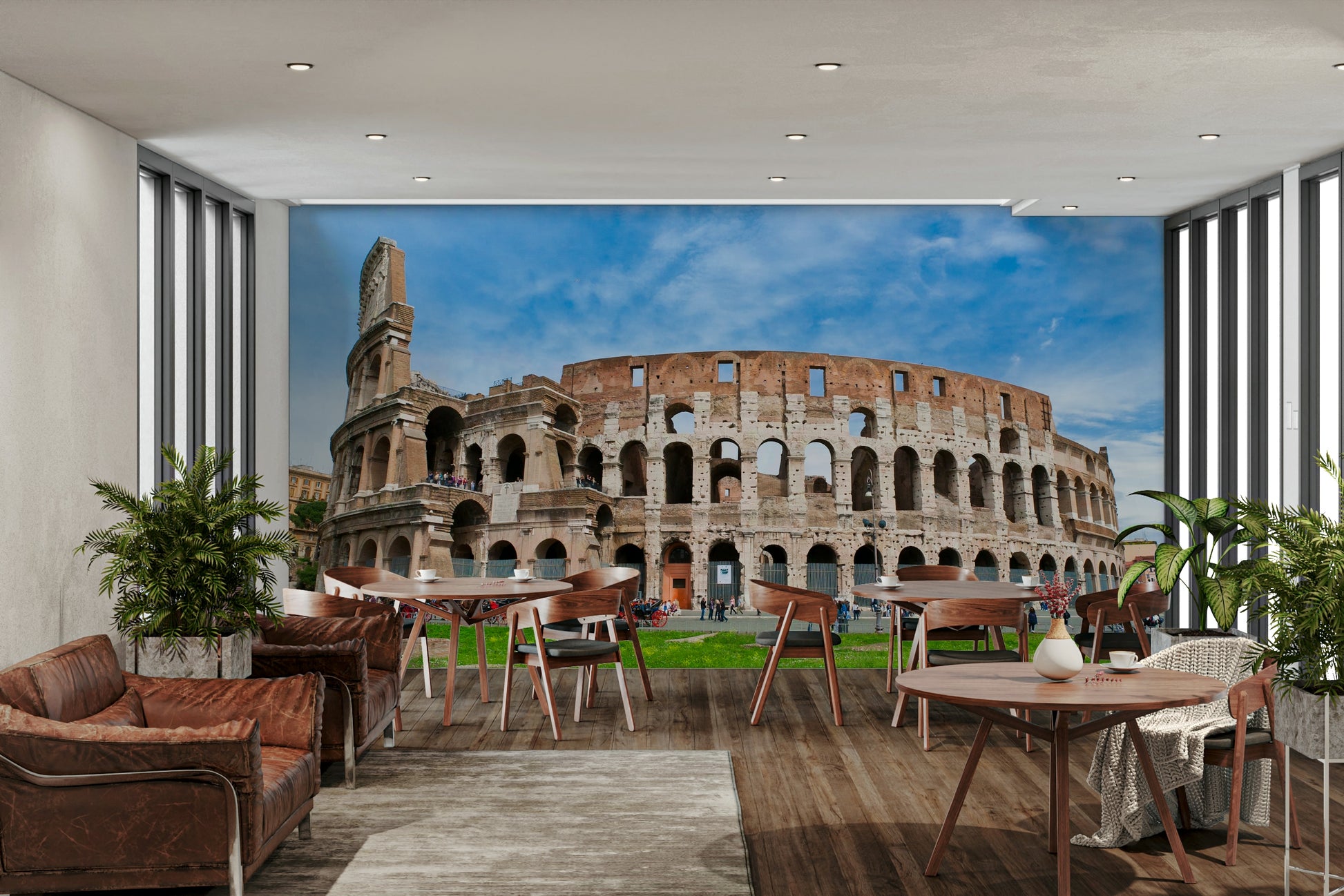 Cultural heritage wall covering
