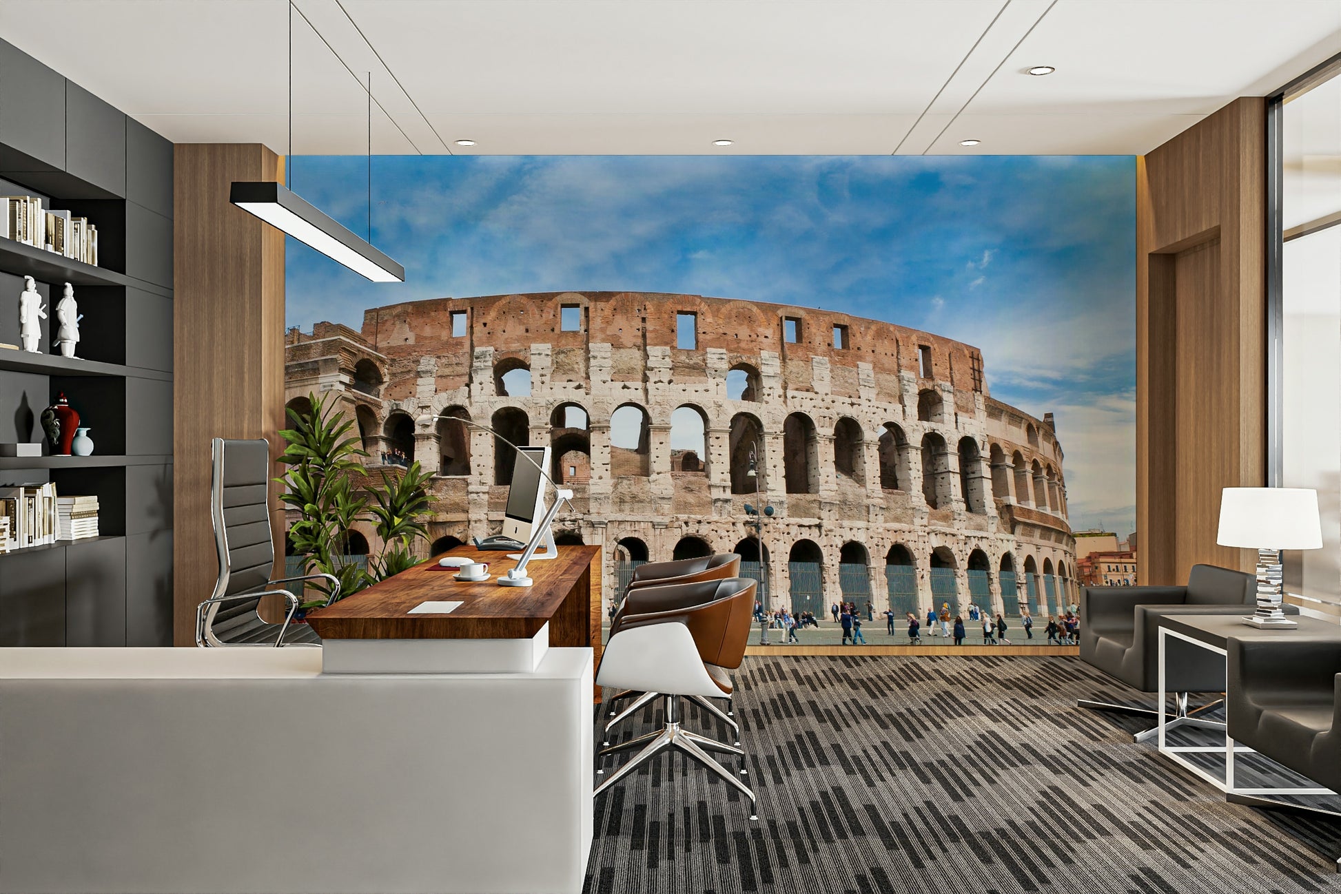 Colosseum wall mural wallpaper
