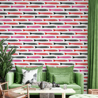 Fun wallpaper for kitchen or dining
