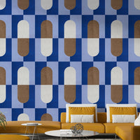 Vintage-inspired wallpaper for walls

