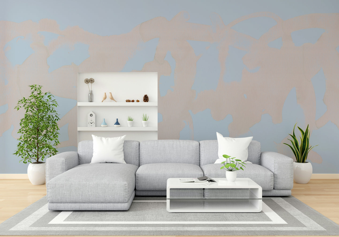 Watercolor wash design wallpaper for walls

