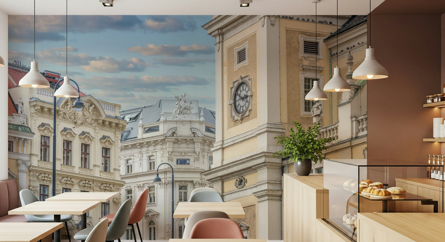 Vienna's Historic Architecture Wall Mural