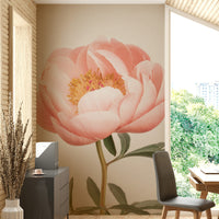 High-quality floral wall mural for lasting beauty

