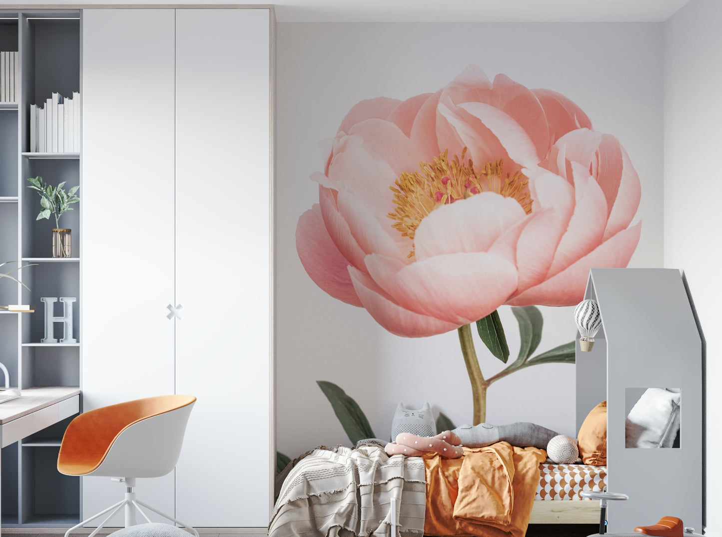 Easy-to-install mural wallpaper for effortless room decor

