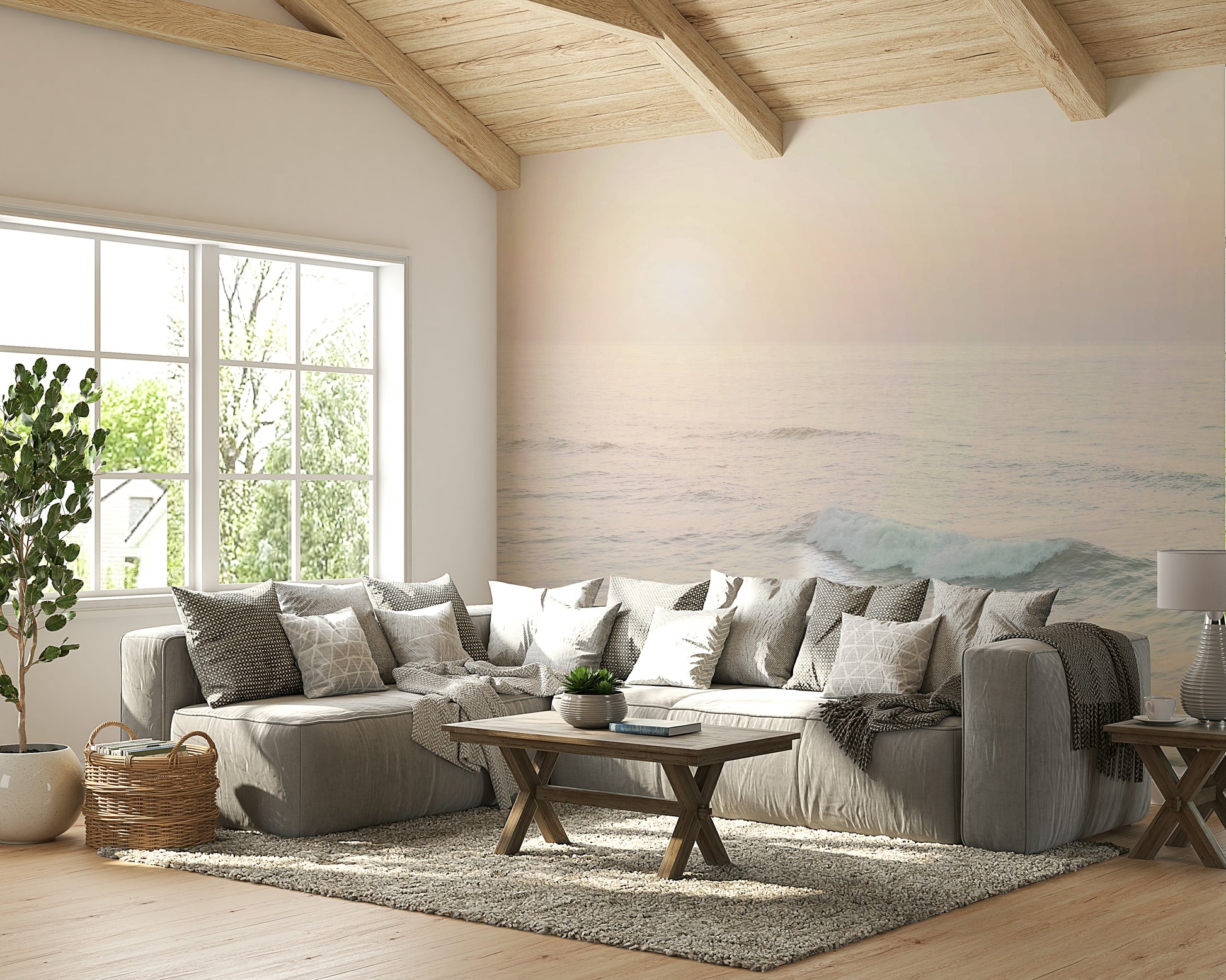 Perfect for bedrooms, living rooms, or coastal-themed rooms

