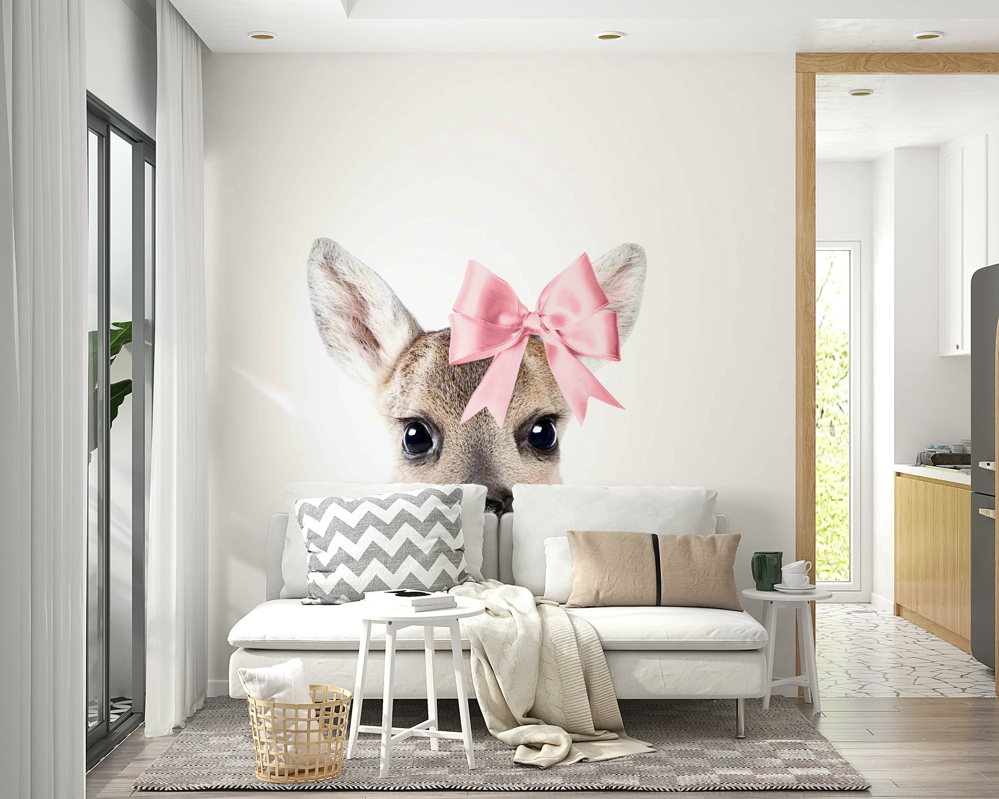 Soft color palette for a gentle, nature-inspired decor

