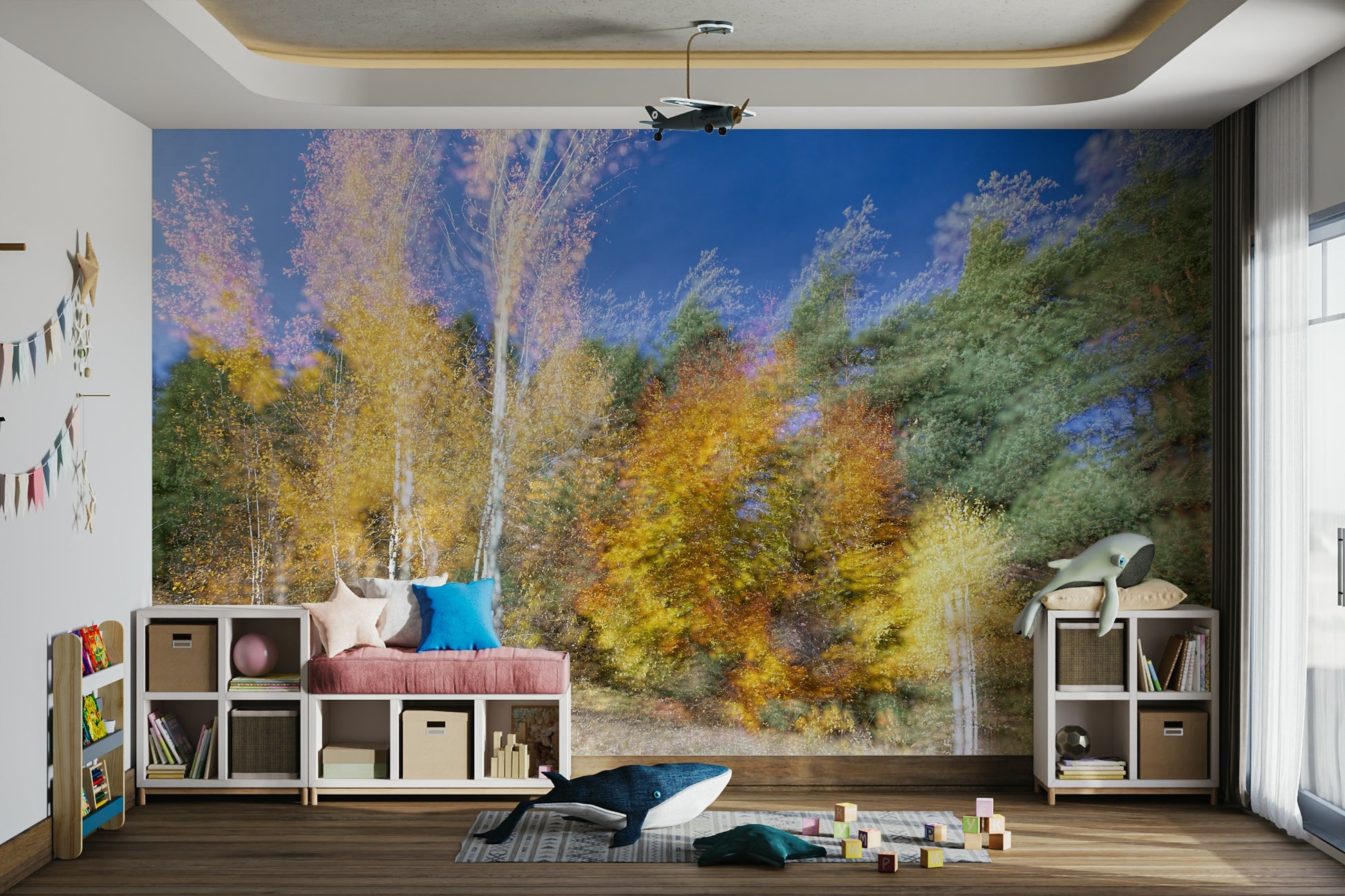 The high-quality print has a dynamic, almost painted quality.

