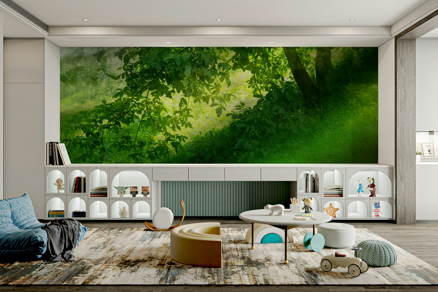 Serene tree photo mural
