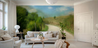 Country road mural wallpaper
