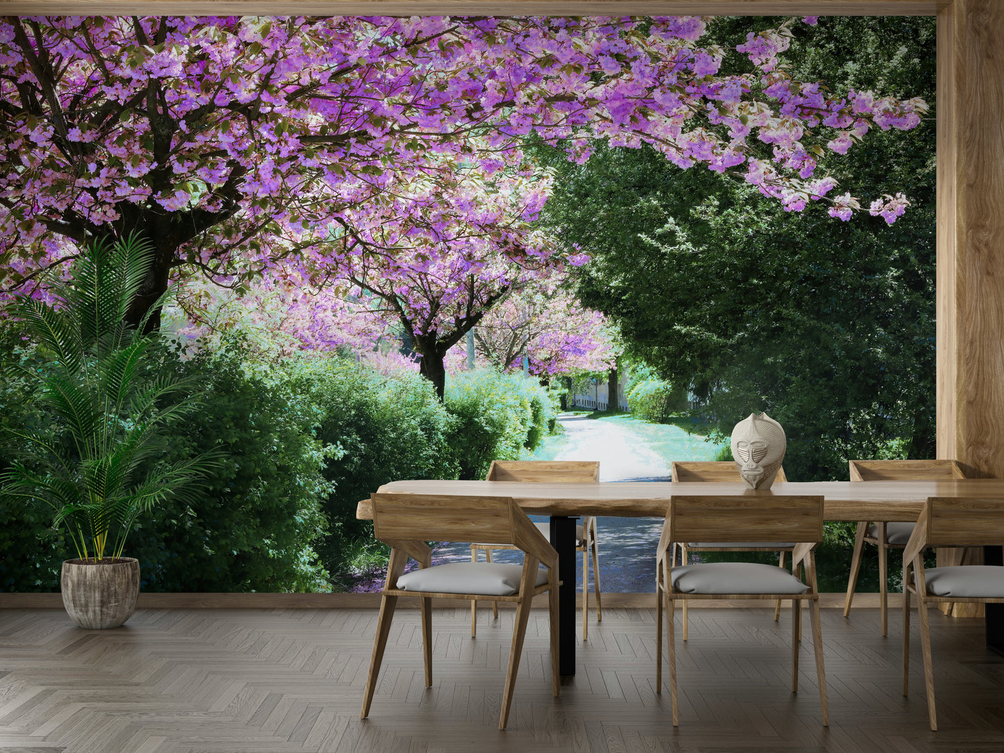 Nature photography wall mural
