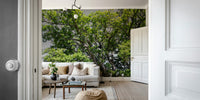 Natural oak tree wallpaper for walls
