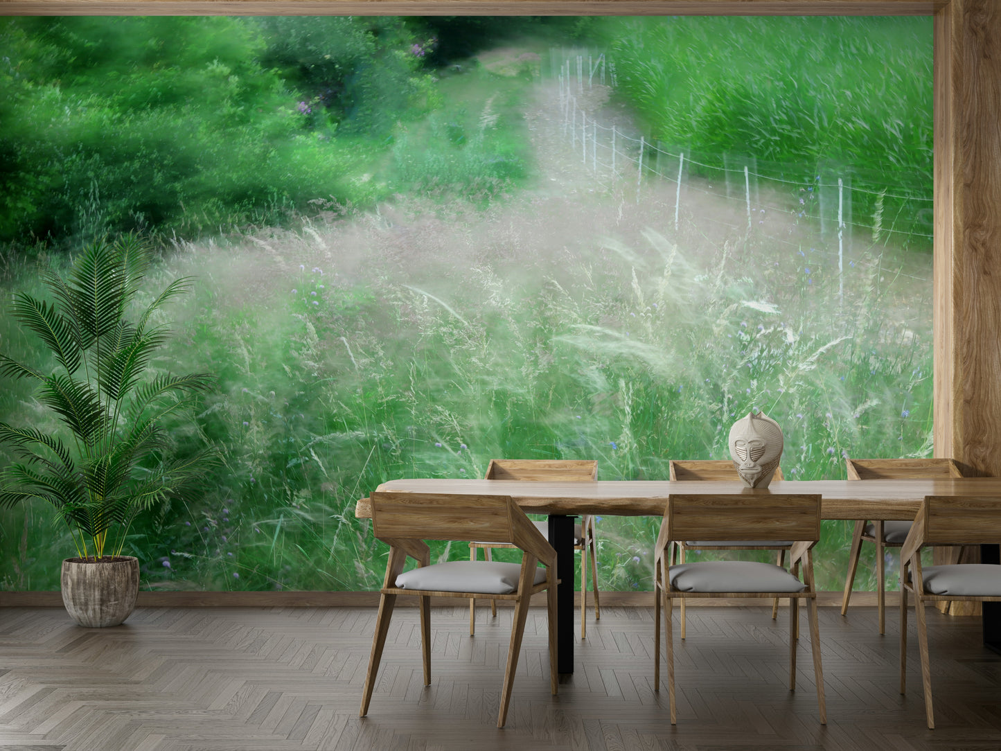 Peaceful path wallpaper for interiors
