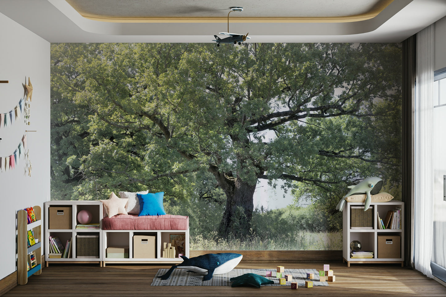 Peaceful nature art for walls
