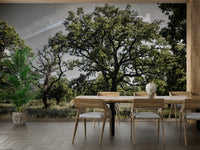 Natural grove mural for interiors
