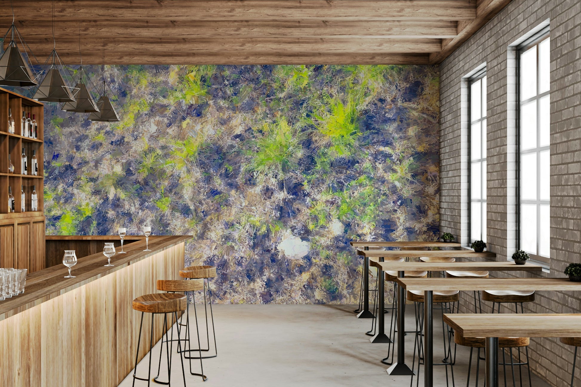 The image has no horizon, focusing entirely on the ground plane.

