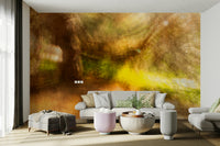 Ethereal forest abstract wallpaper
