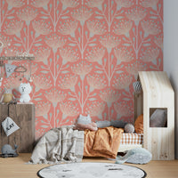 Artistic and serene botanical wallpaper.

