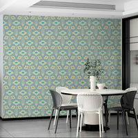 Artistic and timeless floral wallpaper.

