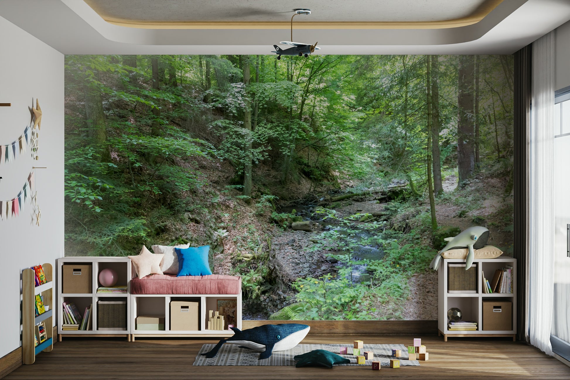 Brings the beauty of the outdoors indoors.

