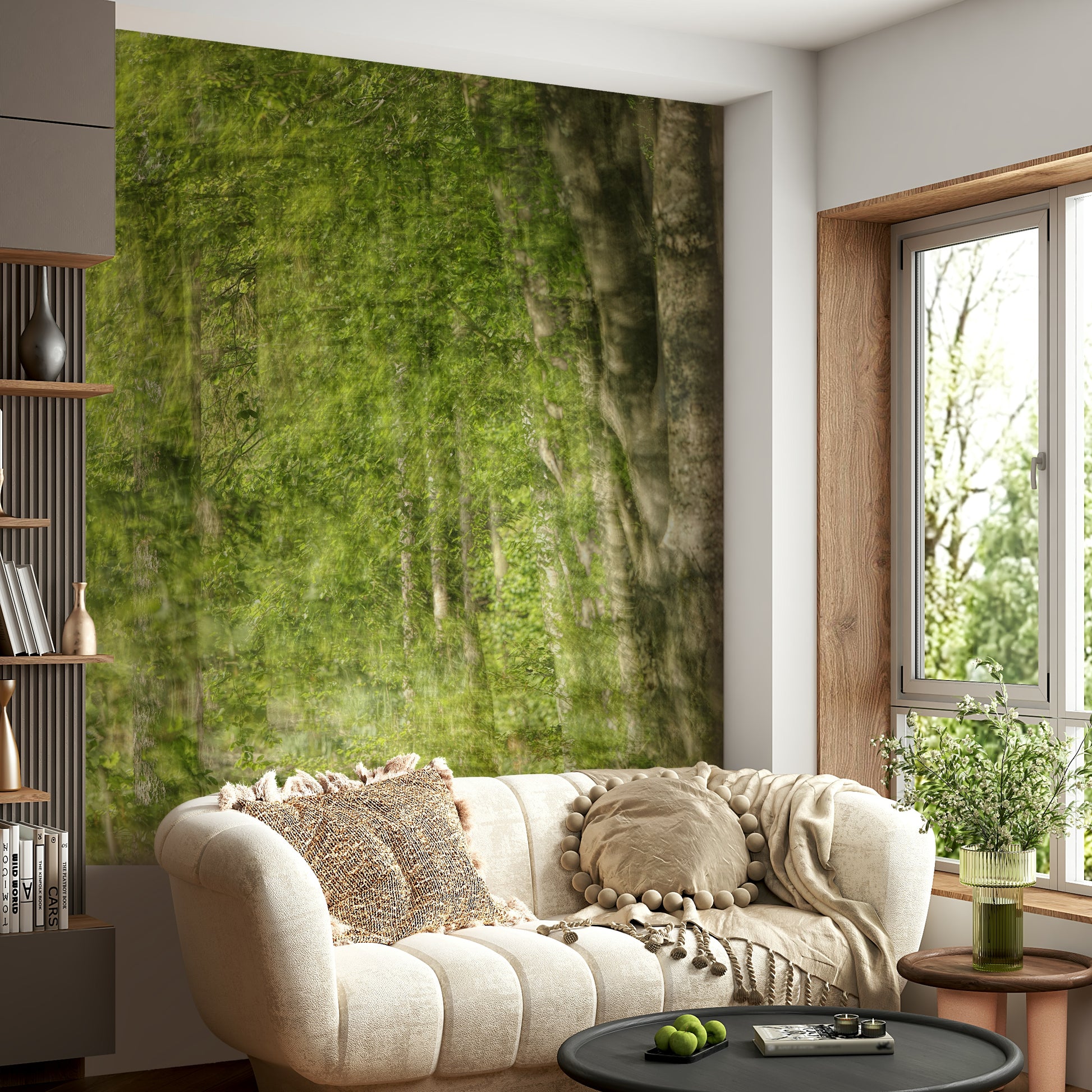 Brings the beauty of the outdoors indoors.

