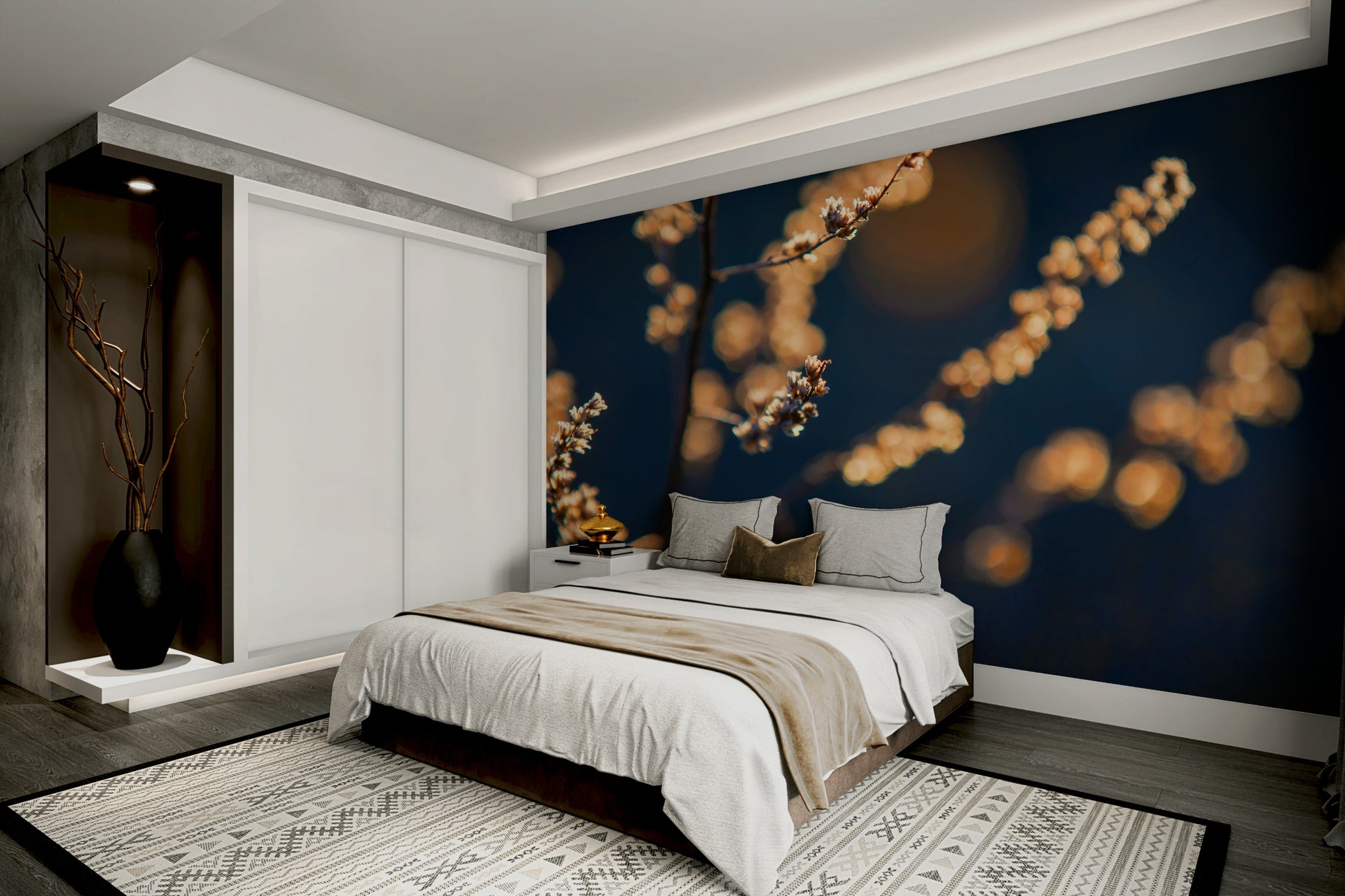 Soft light photography wall mural
