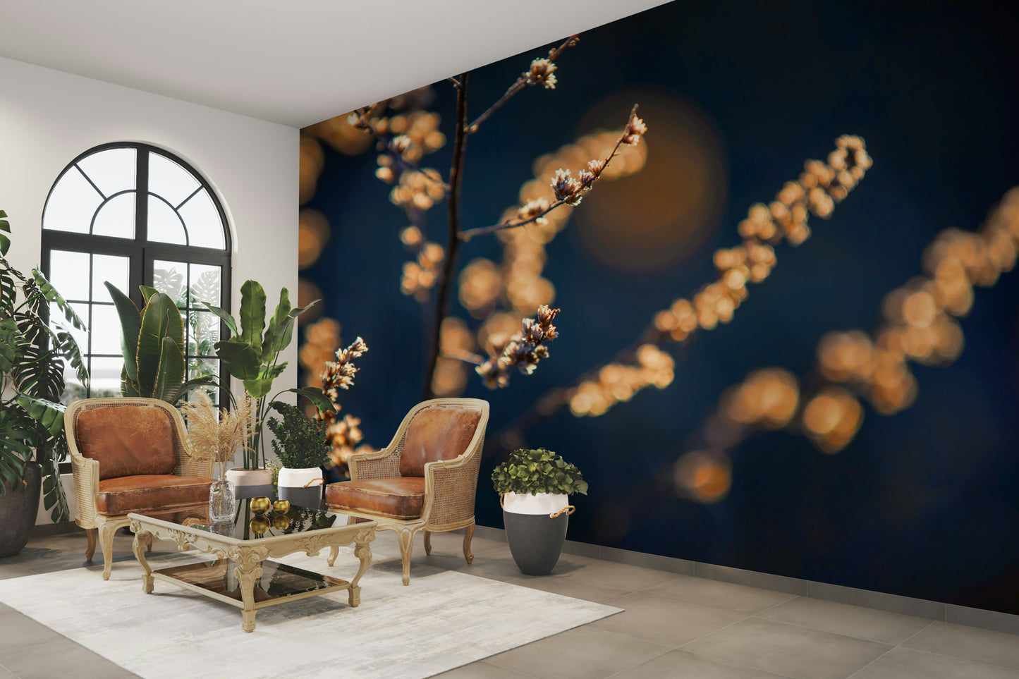 Muted nature wallpaper for walls
