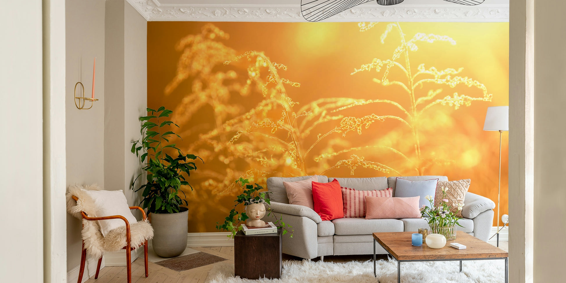 Soft, diffused light creating a peaceful atmosphere.

