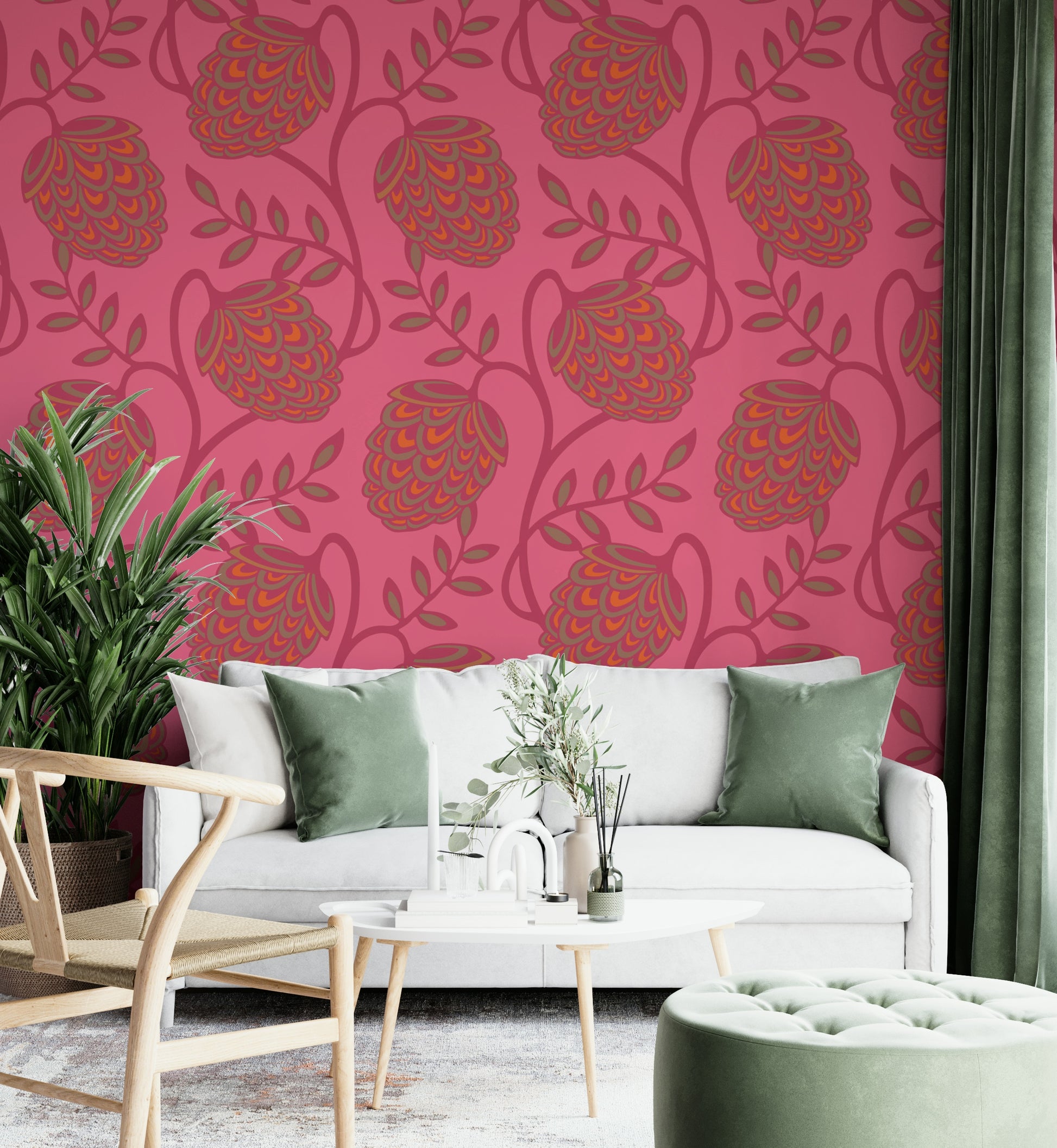 Vibrant and artistic aesthetic.

